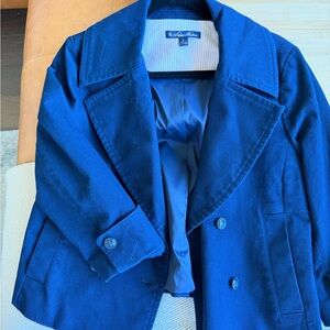 Brooks Brothers Navy Pea Coat for Woman